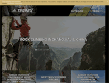 Tablet Screenshot of canyoning.outdoorsportsteam.com