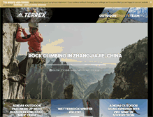 Tablet Screenshot of climbing.outdoorsportsteam.com